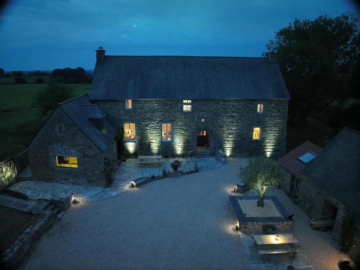 Casa de Férias Manoir De Kerloscant Caouennec França